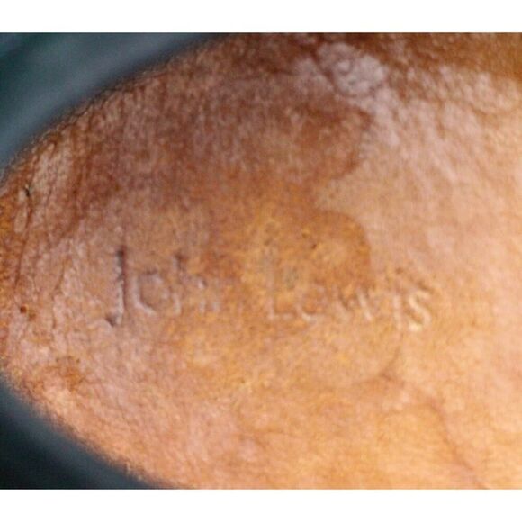 John Lewis BLUE REAL LEATHER SUEDE ROUND TOE LOW HEEL SLIP ON LOAFER SHOES 38 - Picture 7 of 11